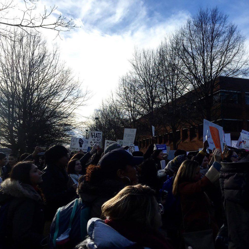 Perspective Of A Journalist At A GMU Rally