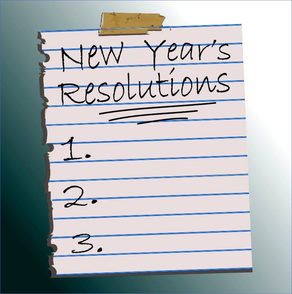 My New Year's Resolutions