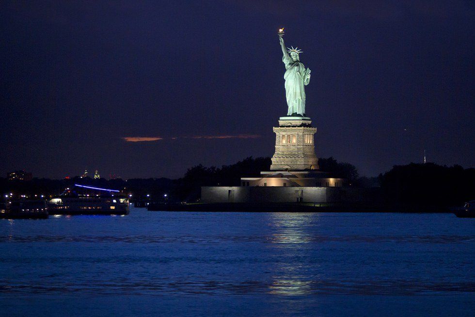 Where Is Lady Liberty's Light?