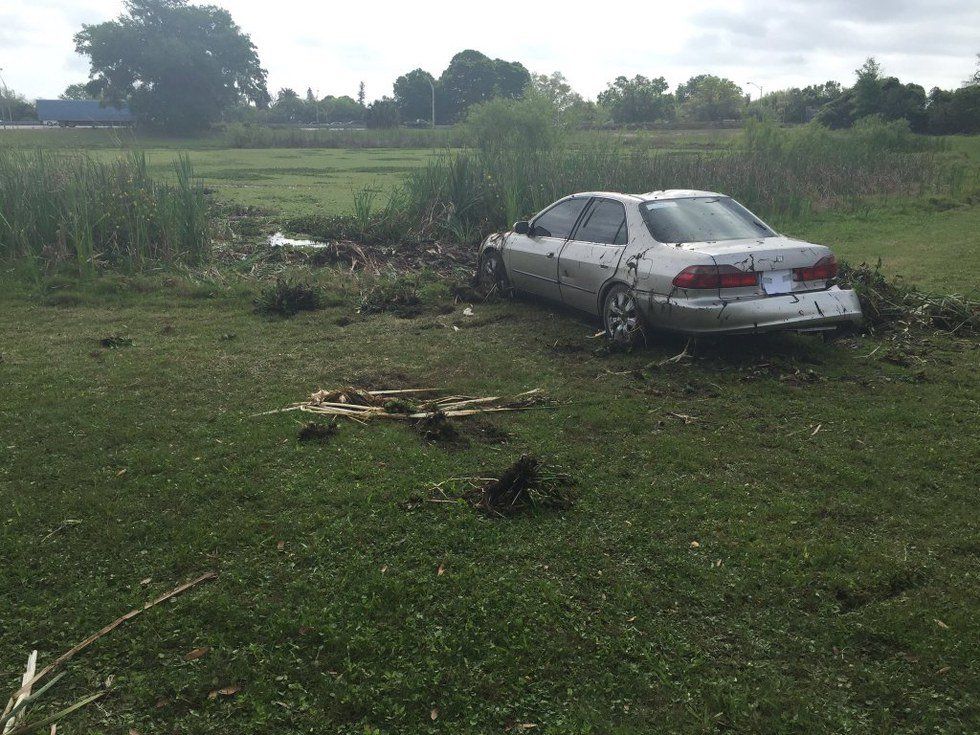 Police Pull Casket Out of Swamp