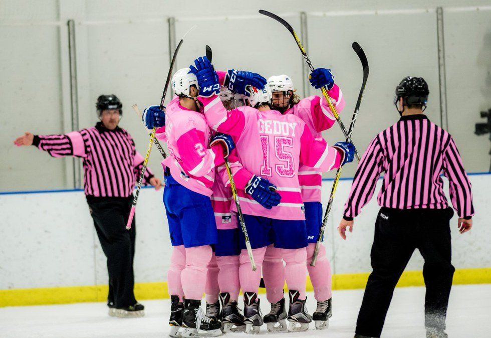 SUNY Fredonia's 'Pink The Rink' Does It Again