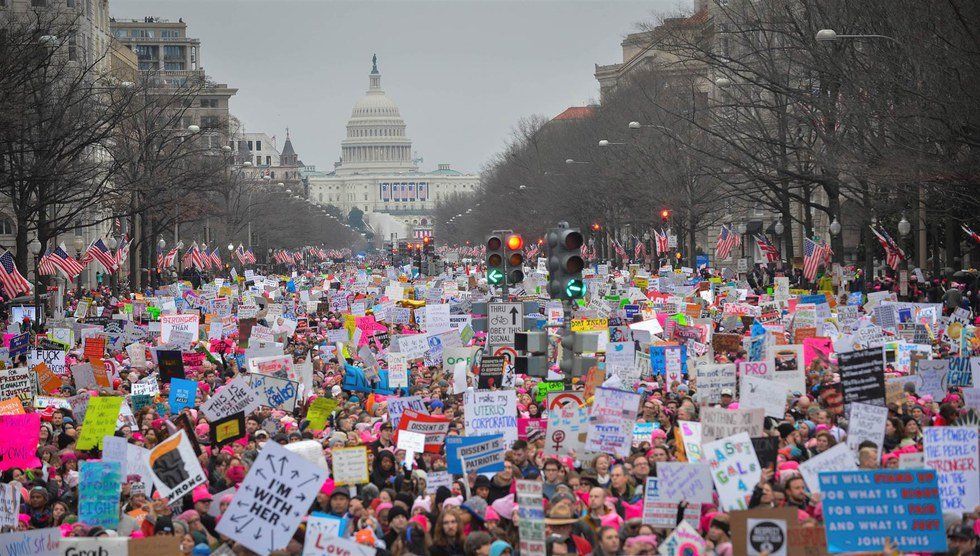 Winthrop alumna attends The Women's March on Washington