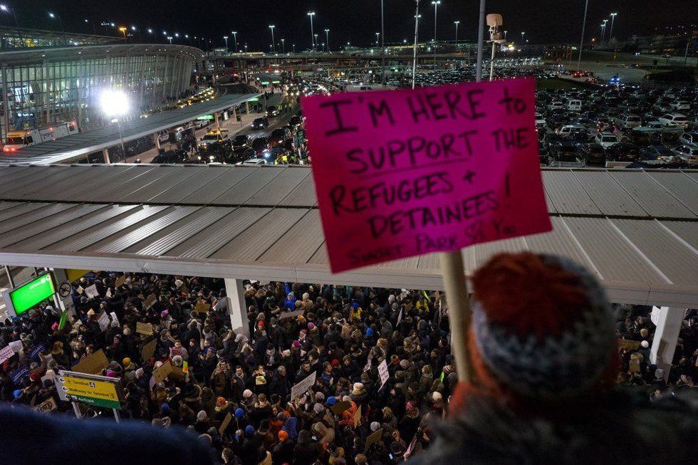 Trump's Immigration Ban Sparks Airport Protests Around The Country