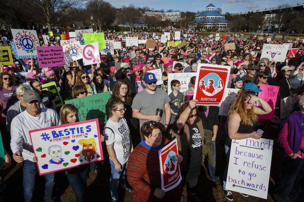 Looking Back At The Women's March In Chattanooga