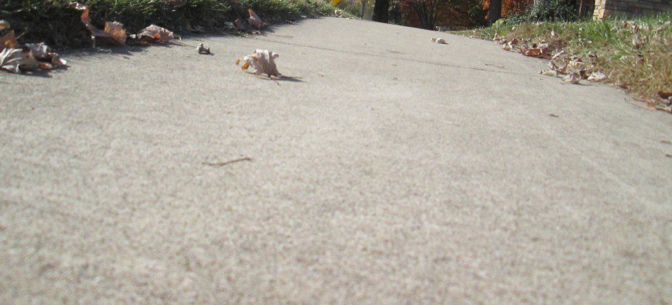 Being Buried Alive Under Freshly Laid Concrete