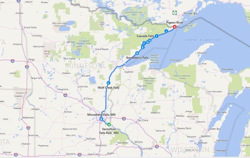 The Ultimate Minnesota Waterfall Roadtrip