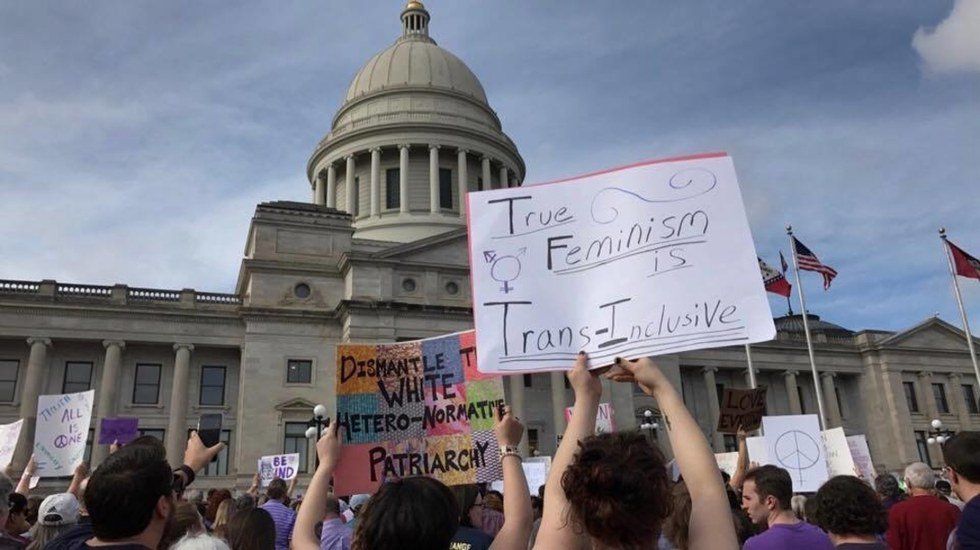 Women's March For Arkansas Chokes On Diversity