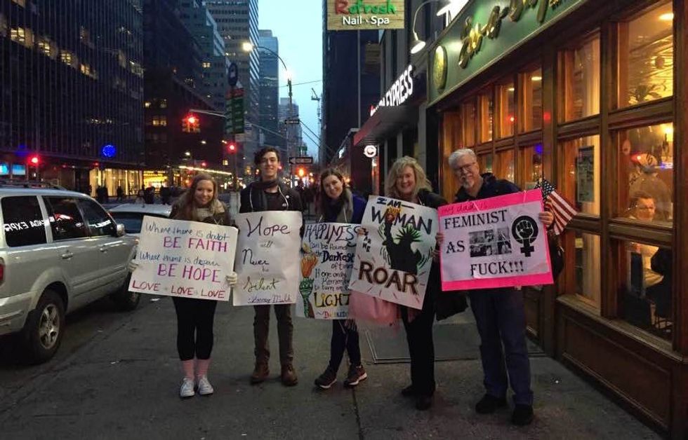 My Day At The Women's March In NYC