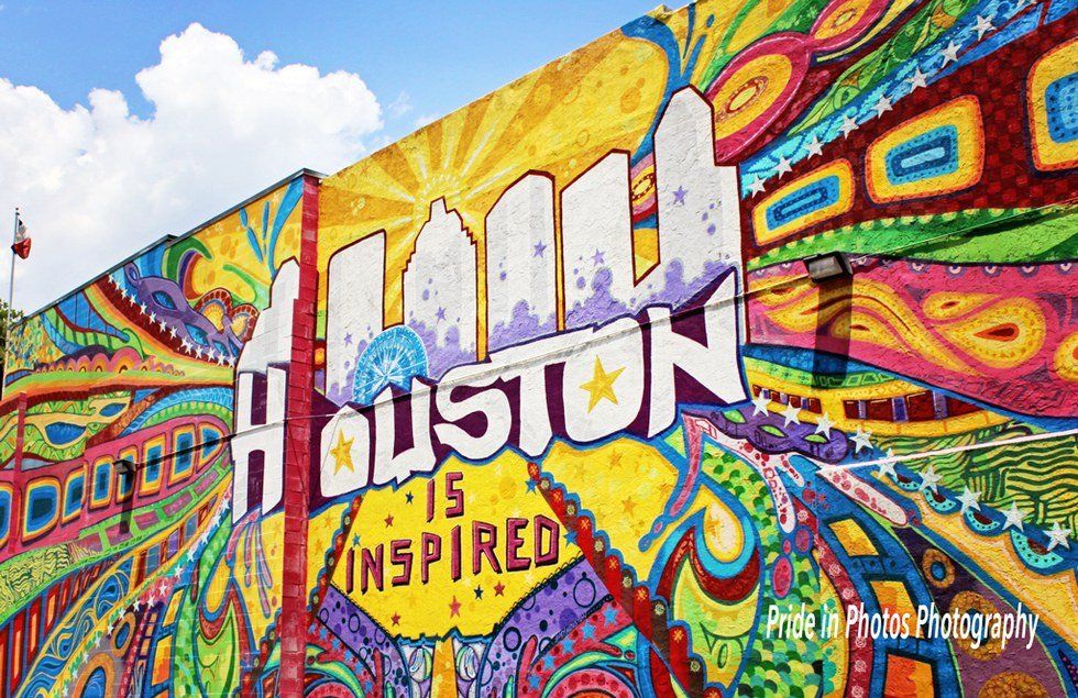 Five of My Favorite Art Walls in Houston