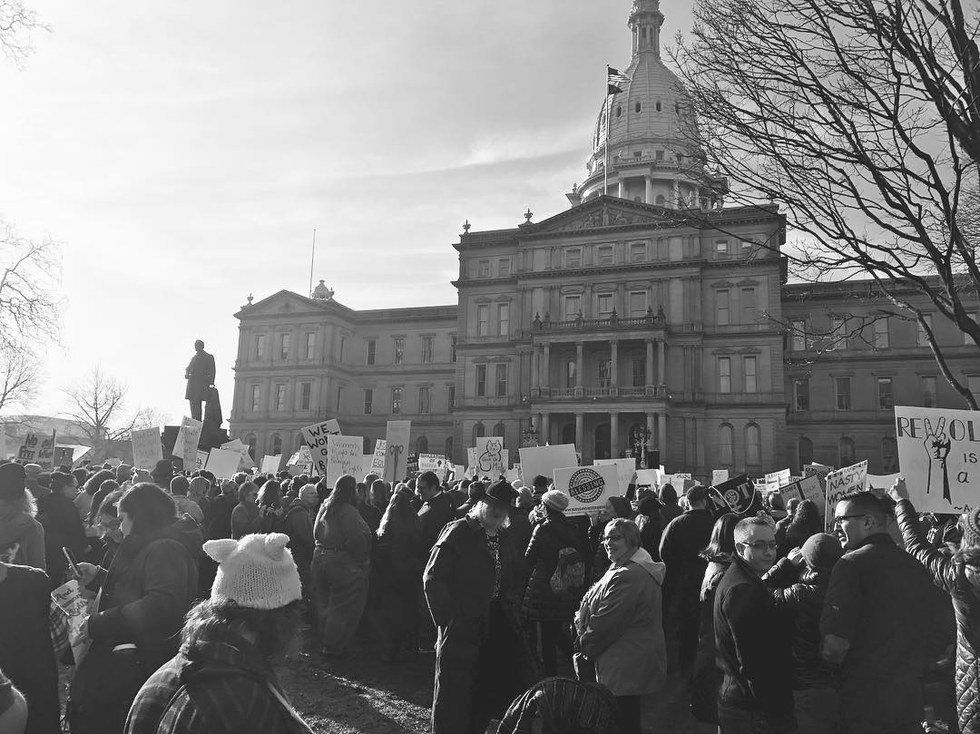 Women's March On Lansing: A Young Woman's Experience