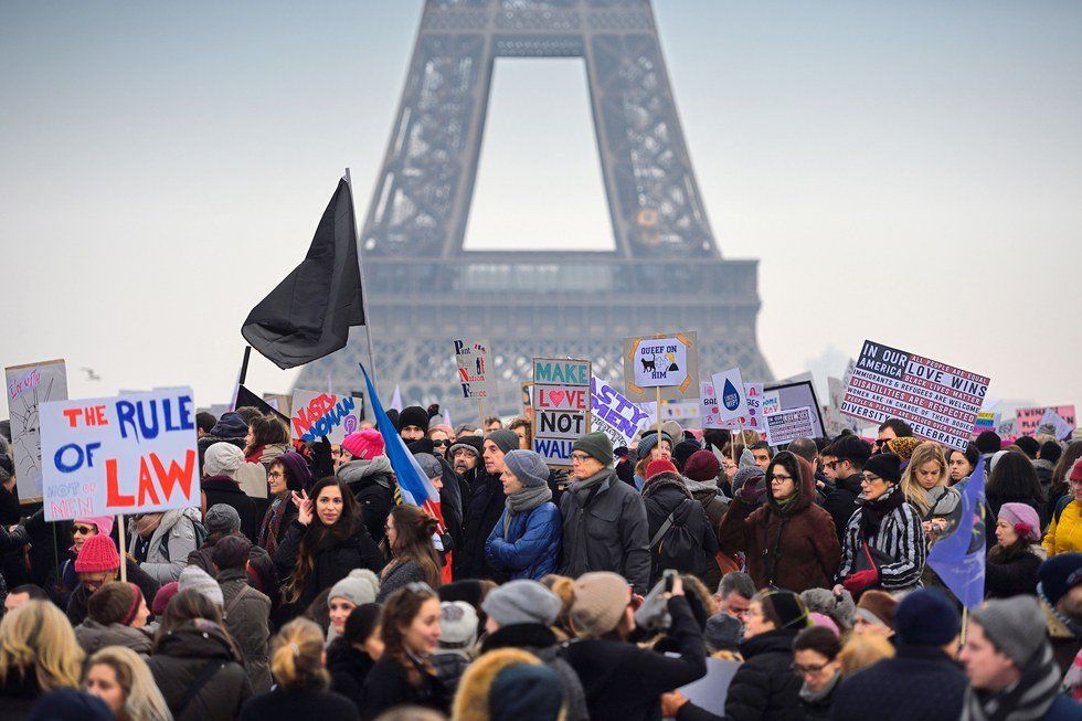 Those Who Marched For Women Are "The True Wonder Of This World"