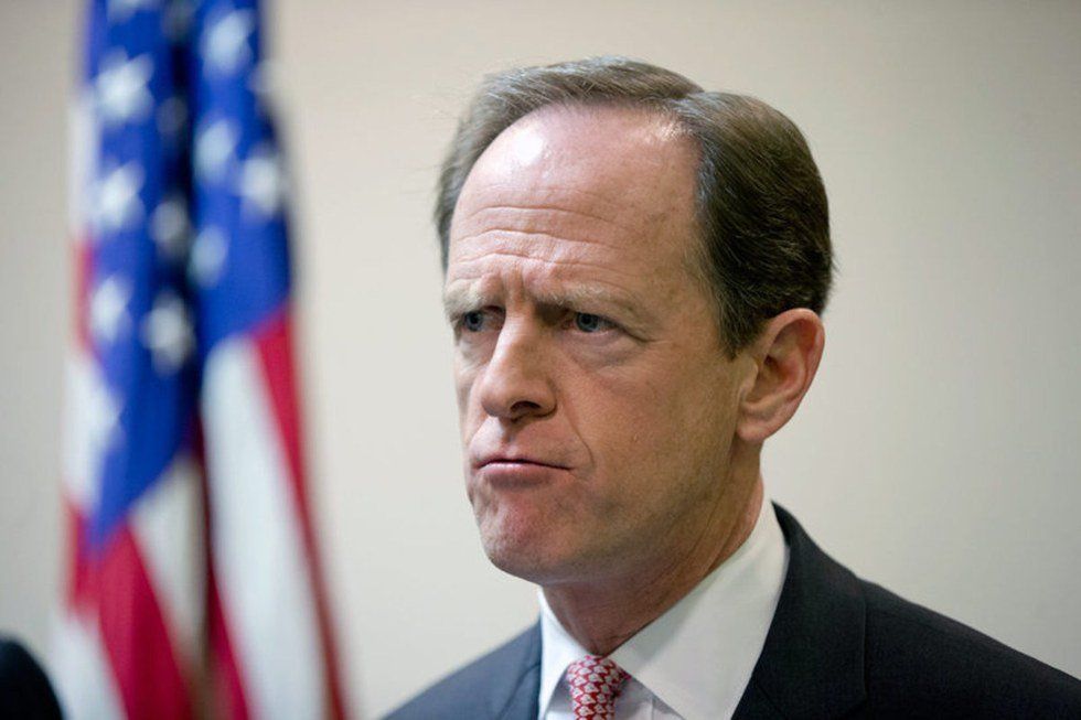 PA Senator Pat Toomey Thinks "Menstruation" Is A Graphic Word