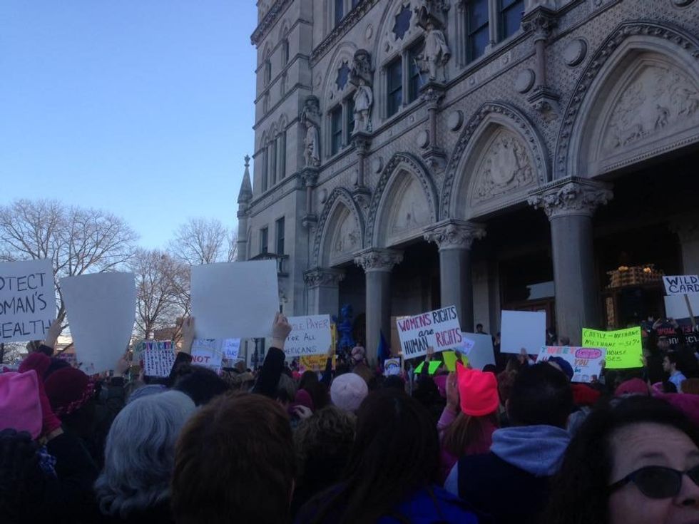 Women's March on Washington in Hartford