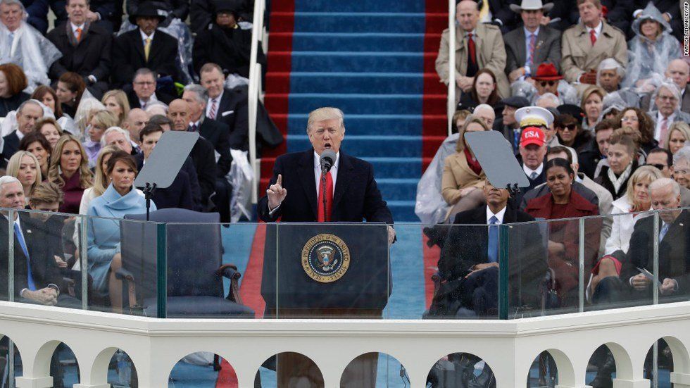 The Inauguration Of Donald Trump