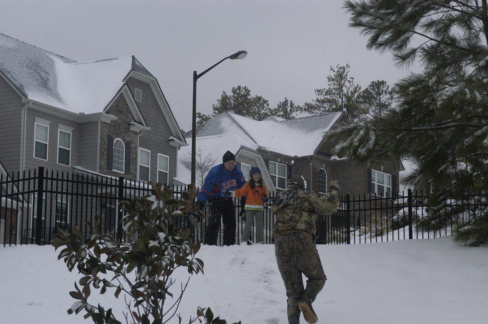 10 Observations Of A Southern Snow Day