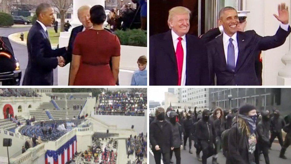 14 Live Tweets from President Trump's Inauguration