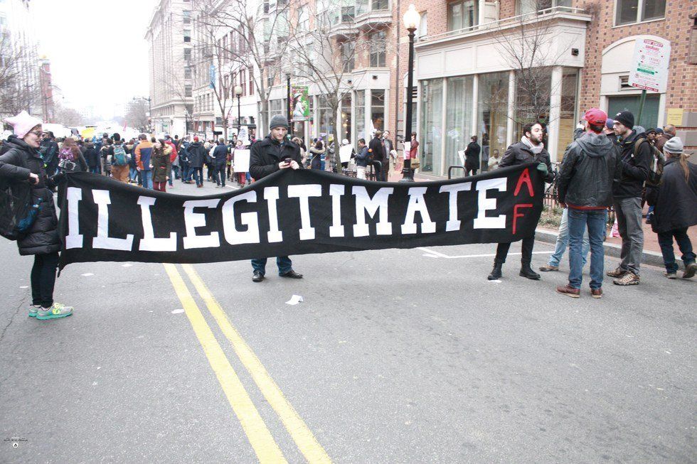 We The People: Trump's Inauguration Through Protesters' Eyes