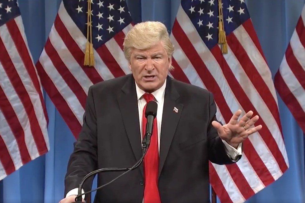 Donald Trump's Press Conference gets the "Saturday Night Live" Treatment