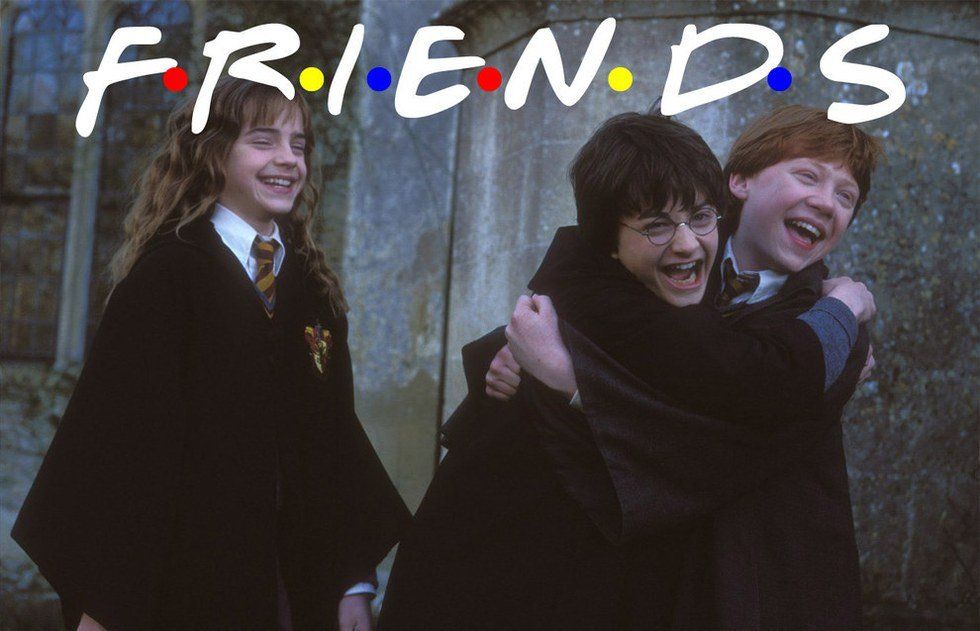 If The Cast Of 'Friends' Were BFFs With Hogwarts Professors