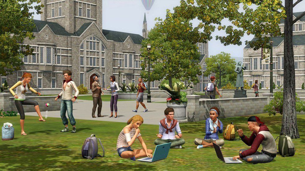 My College Life As Told By The Sims