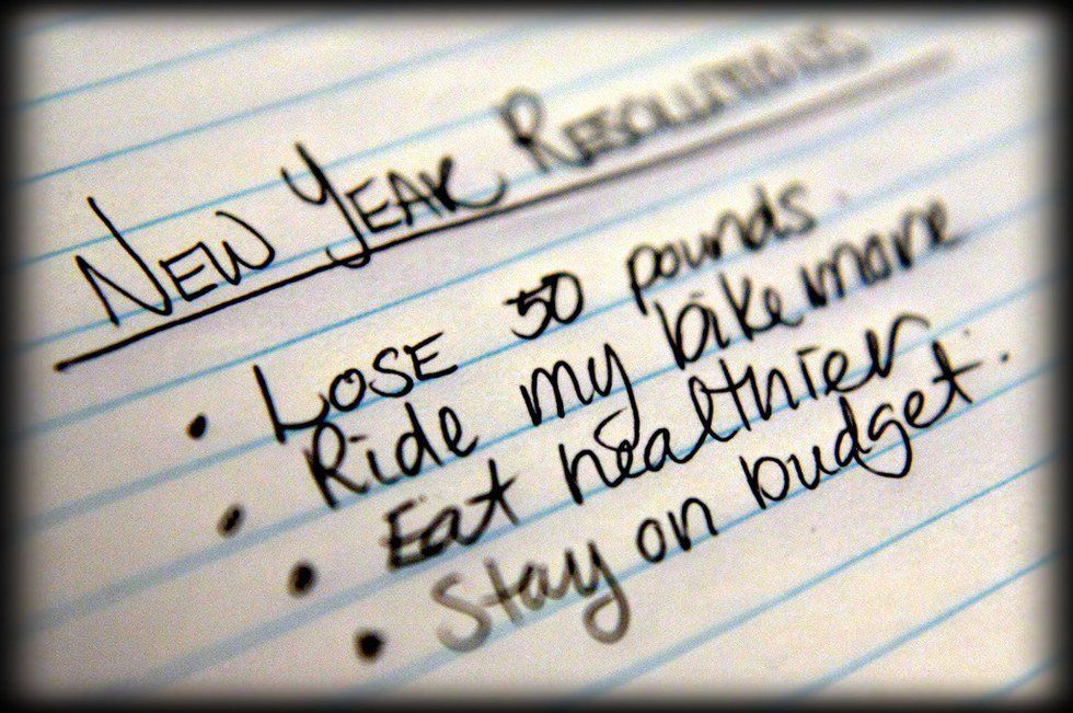 Top 10 Most Used New Year's Resolutions