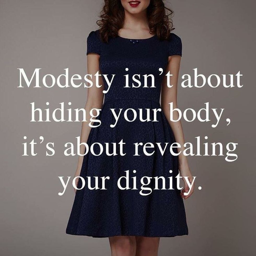 The Beauty Of Modesty