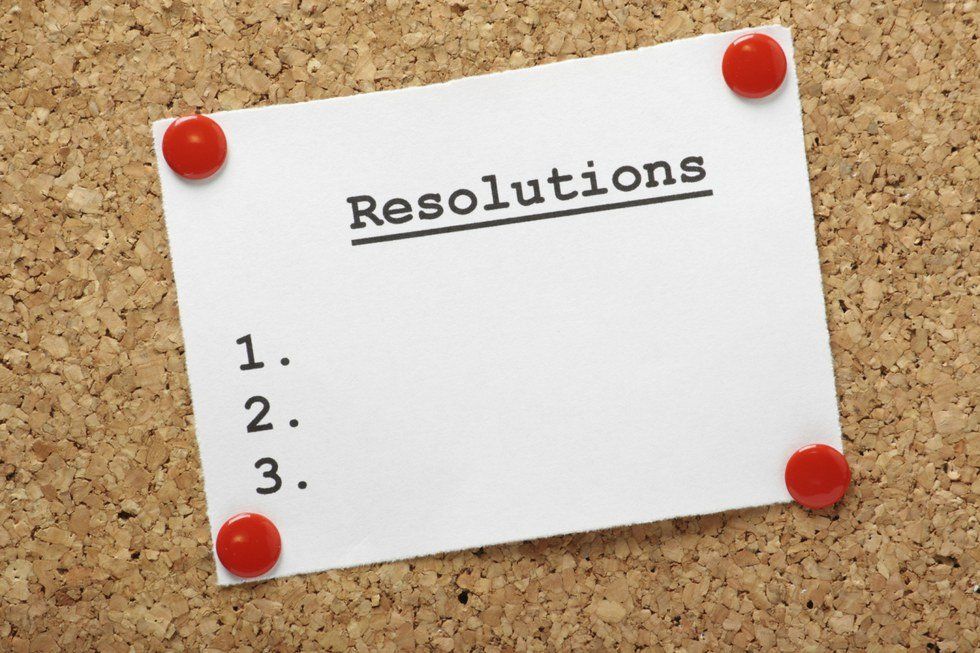 Why Not Following Through With Your New Year's Resolutions Is a Good Thing