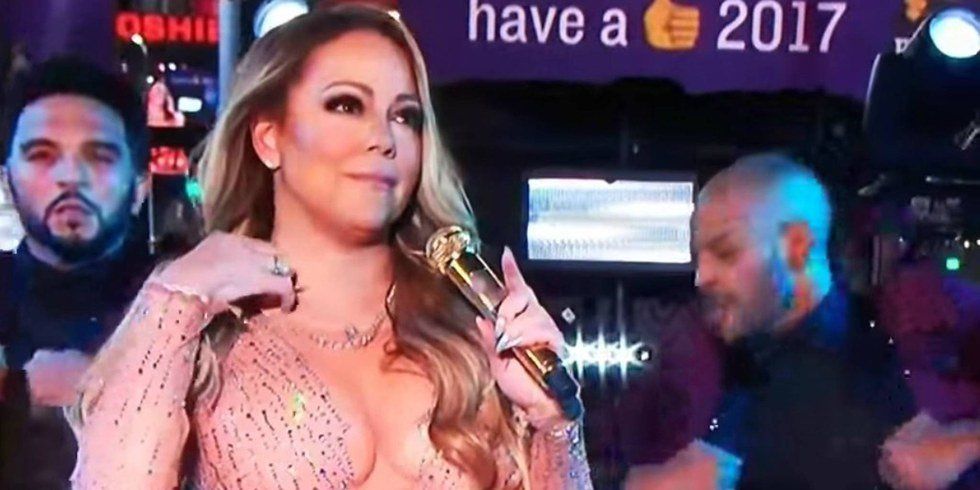 Mariah Carey's NYE Performance In 20 GIFs