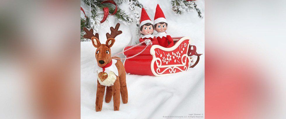 A Day In The Life Of An Elf On The Shelf