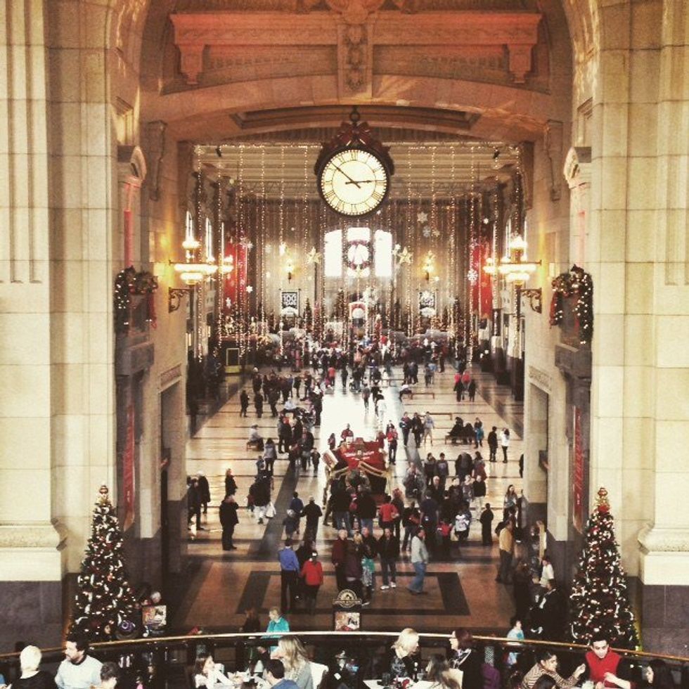 Spirit In The Train Station