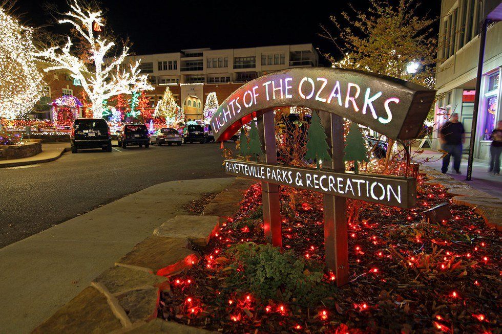 The Best Christmas Light Displays In Arkansas