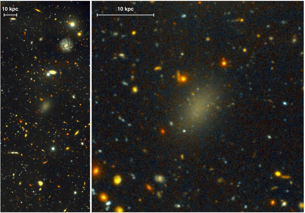 A New Galaxy Has Been Discovered & Its Been Found To Be Made Of Dark Matter