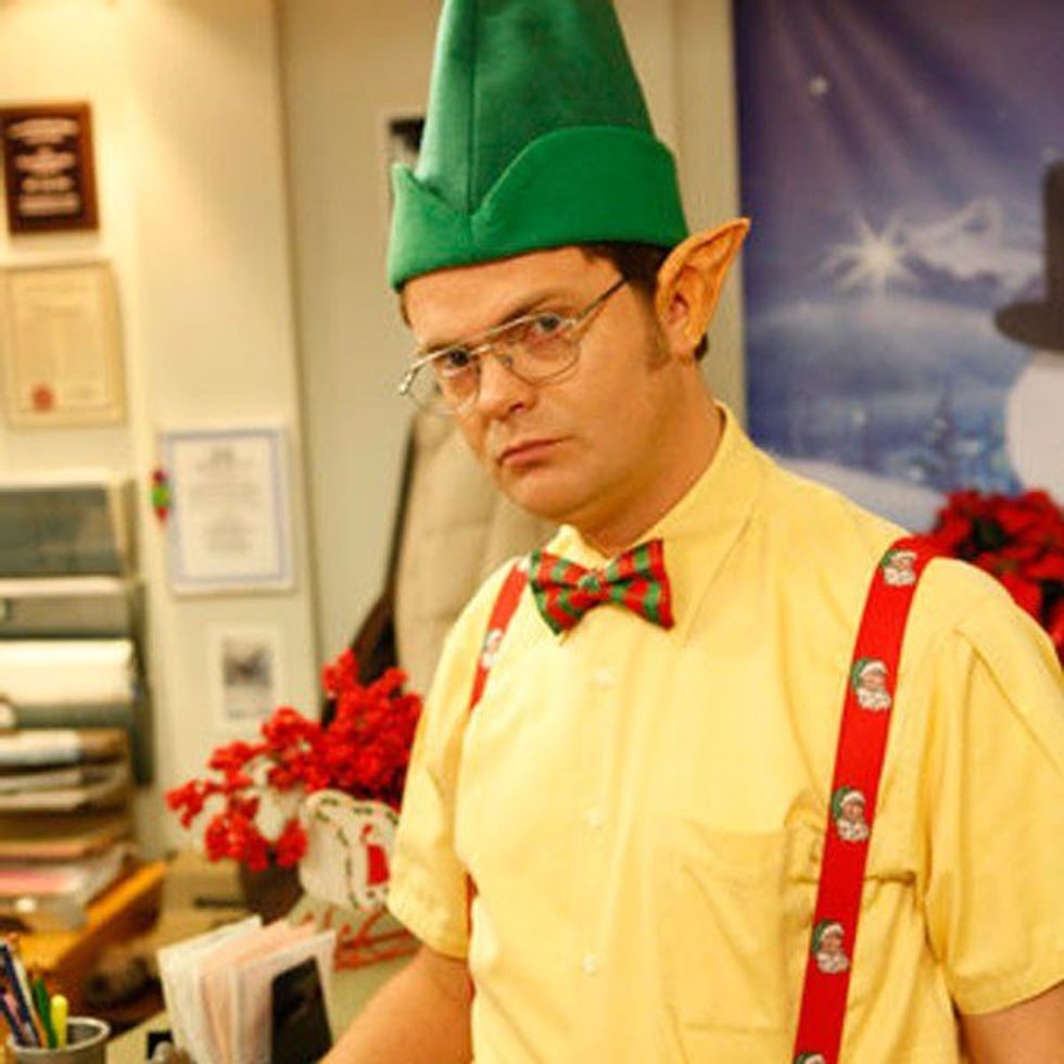 9 Faces From 'The Office' Made On Christmas Morning