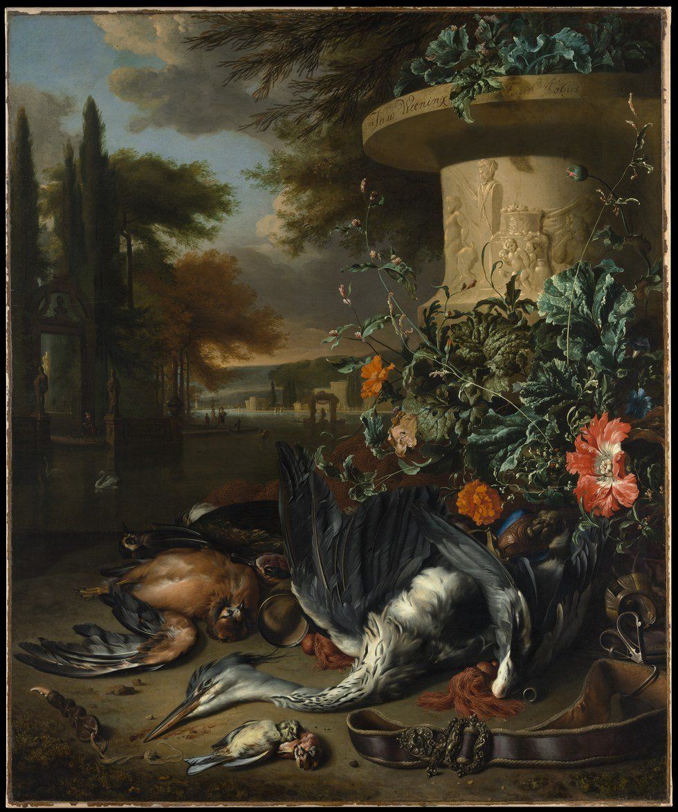 Life and Death in Jan Weenix's "Gamepiece with a Dead Heron"