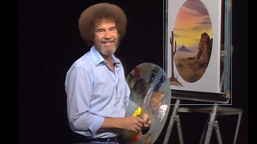 Surviving Finals as told by Bob Ross