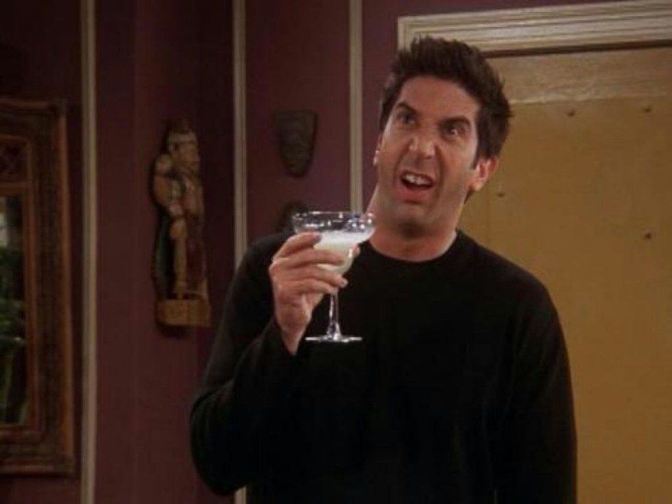 Finals Week as Told by Ross from "Friends"