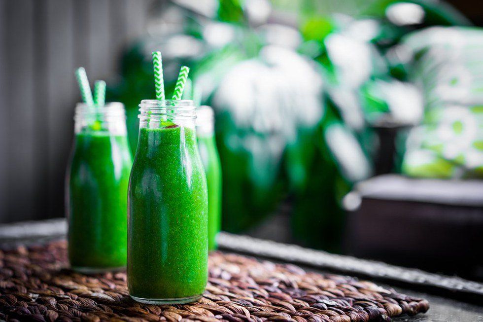 Take A Morning Shot Of Wheatgrass