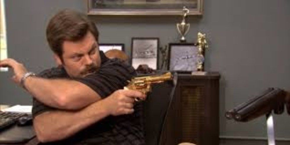 7 Ron Swanson Gifs To Describe Finals Week