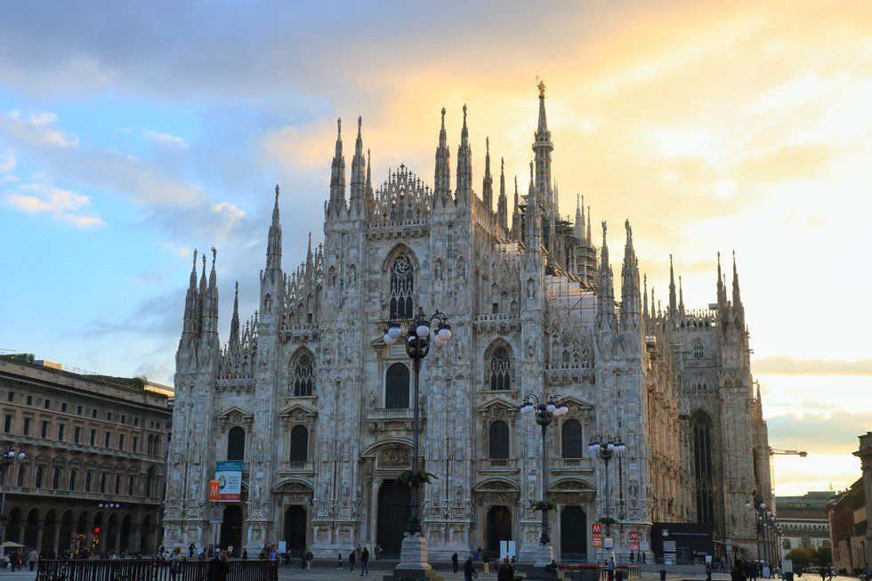 Cappuccino, Cornetto, Milano