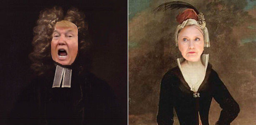 The Trump-Clinton Twitter Beef Is Reminiscent Of A Brawl From The 1700's