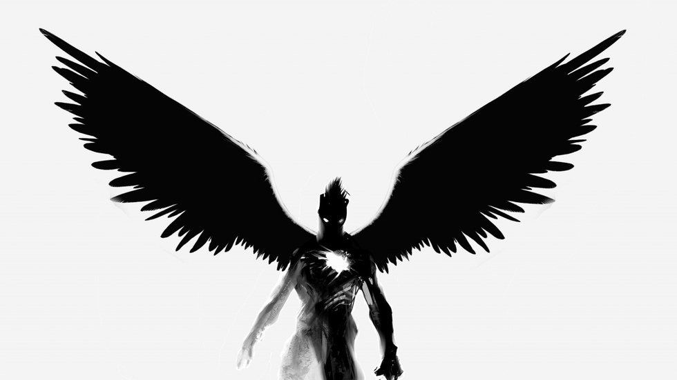 The Angel With Black Wings