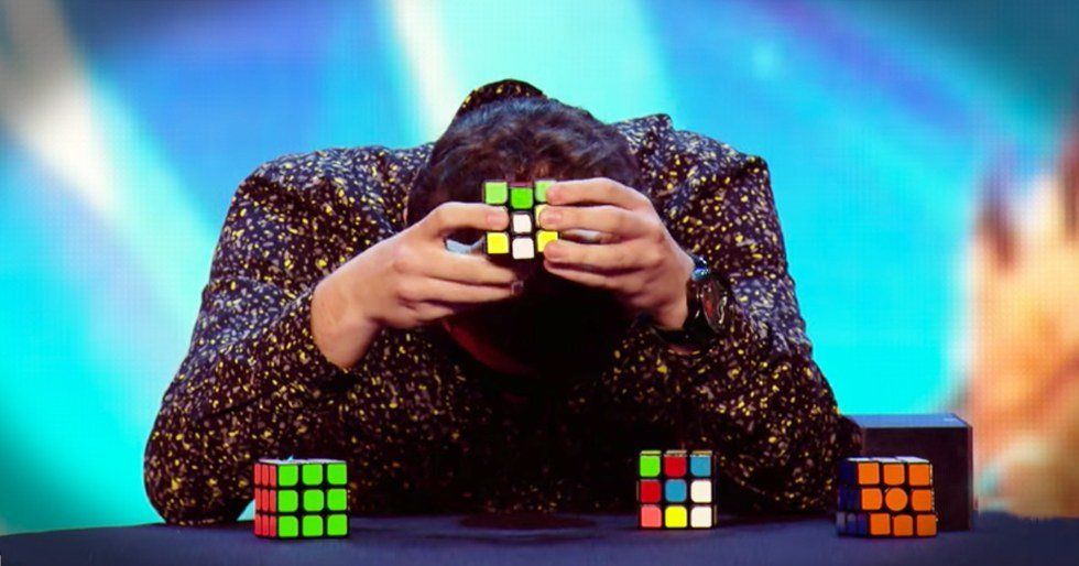 How To Solve A Rubik's Cube Blindfolded