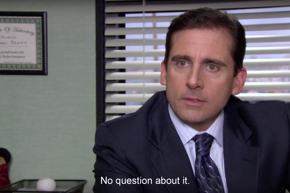 The Last Week of the Semester as Told by Michael Scott of The Office