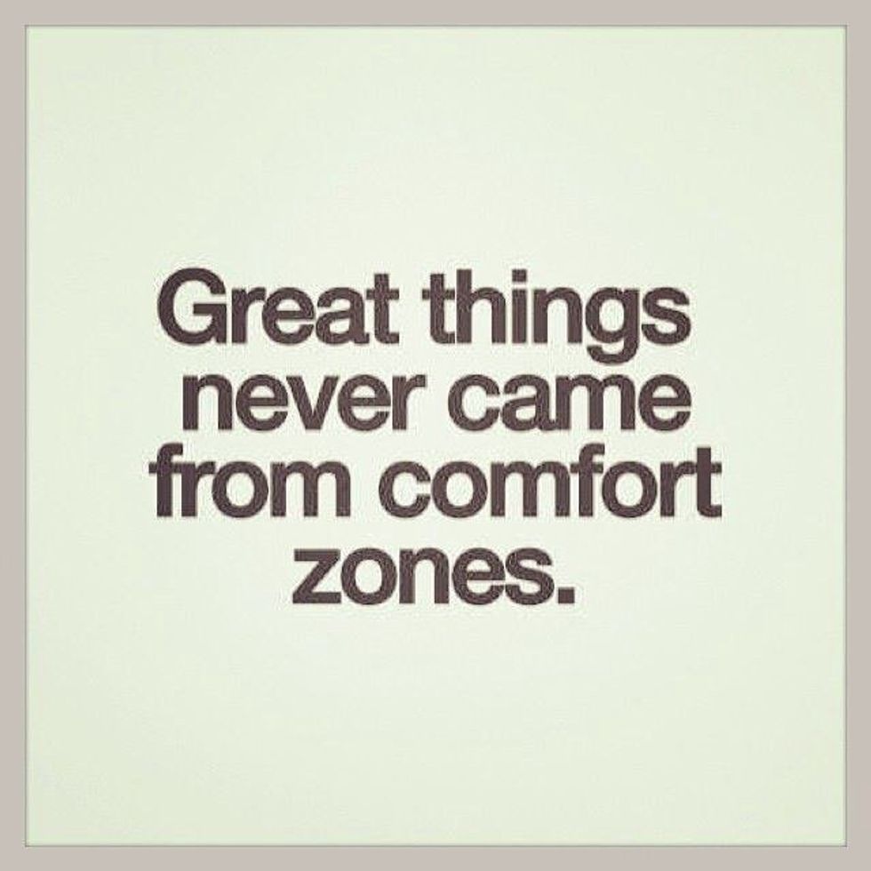 The Importance of Going Outside your Comfort Zone.