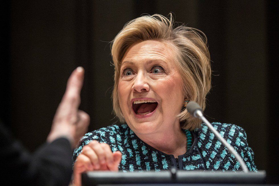 When Hillary Clinton's Facial Expressions Perfectly Sum Up the Last Few Weeks Before Christmas Break