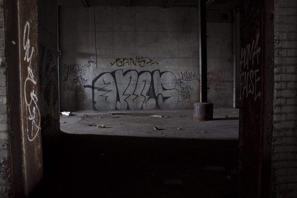 A Look Inside Detroit's Abandoned Buildings