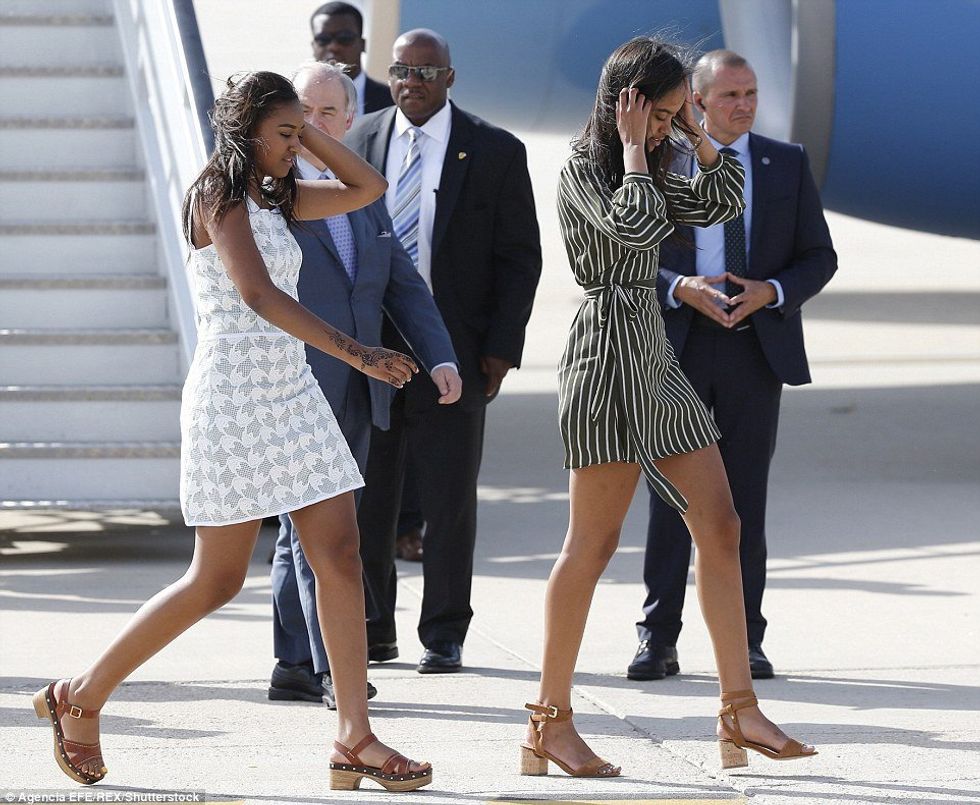 Malia And Sasha's Fashion Evolution