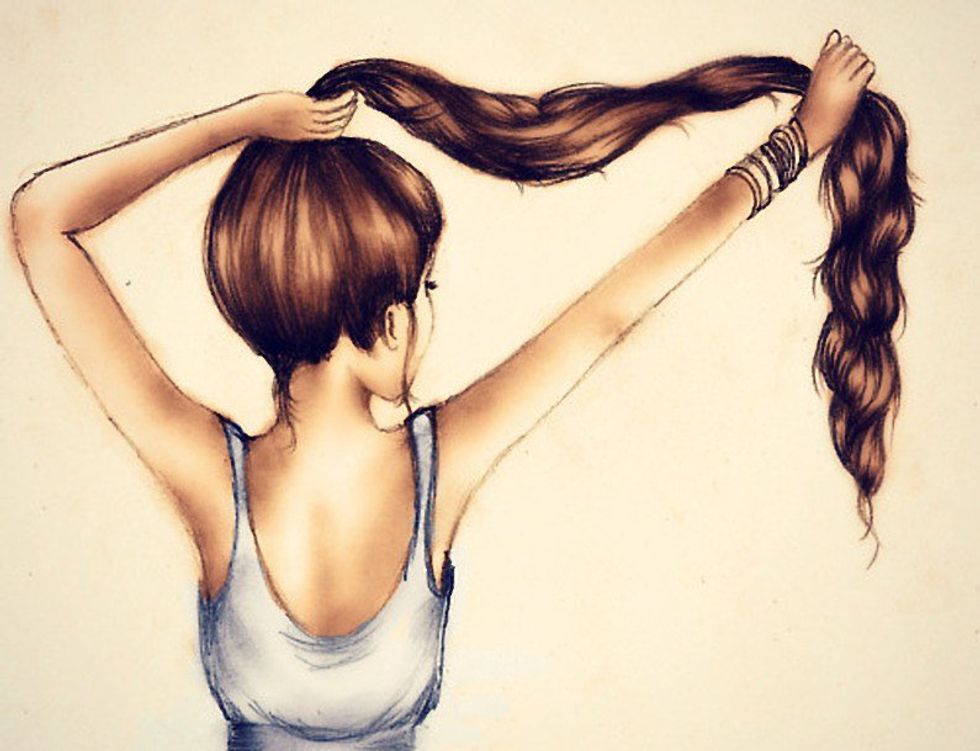 6 Struggles Of Having Long Hair