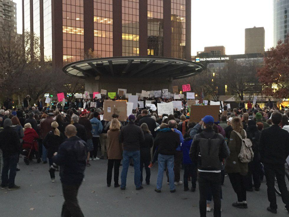 Protesters vs. Professors