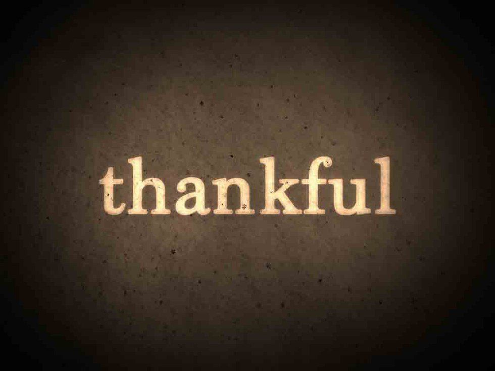 50 Things That I'm Thankful For.